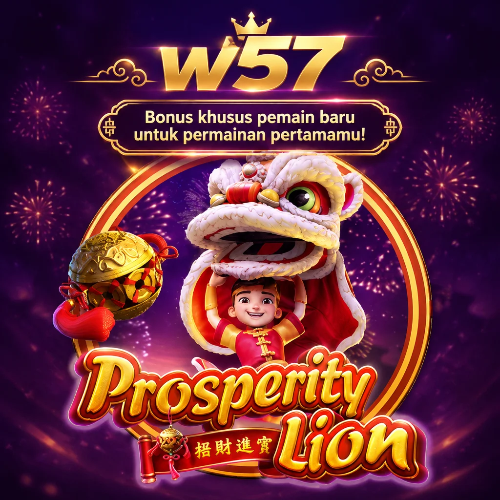 w57 · Prosperity Lion · Tampilan permainan